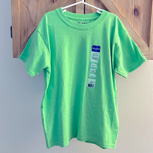 ⭐️3/15 Neon 80s Green Tee perfect for Crafty Costume Halloween 1980s Lime Green - Picture 1 of 7